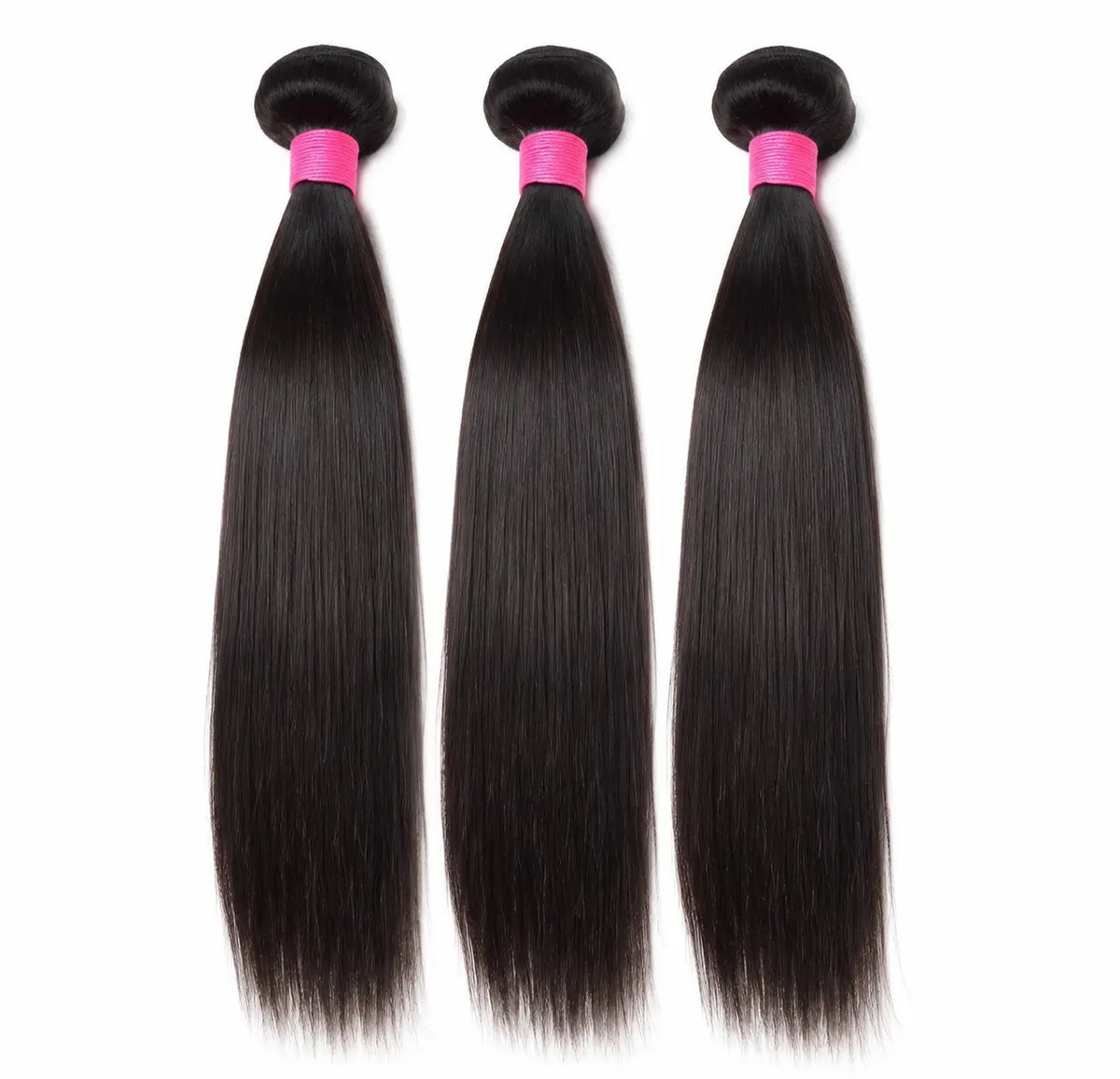 Straight Bundle Deal — 18", 20", 22" + 20" 5x5 Closure