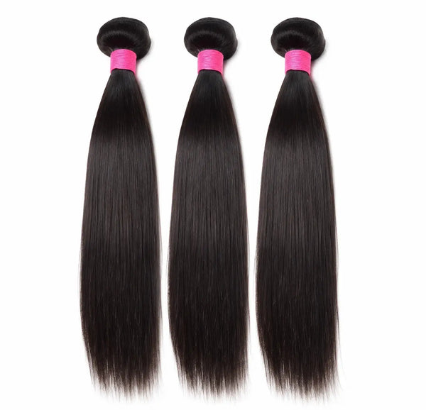 Straight Bundle Deal — 18", 20", 22" + 20" 5x5 Closure