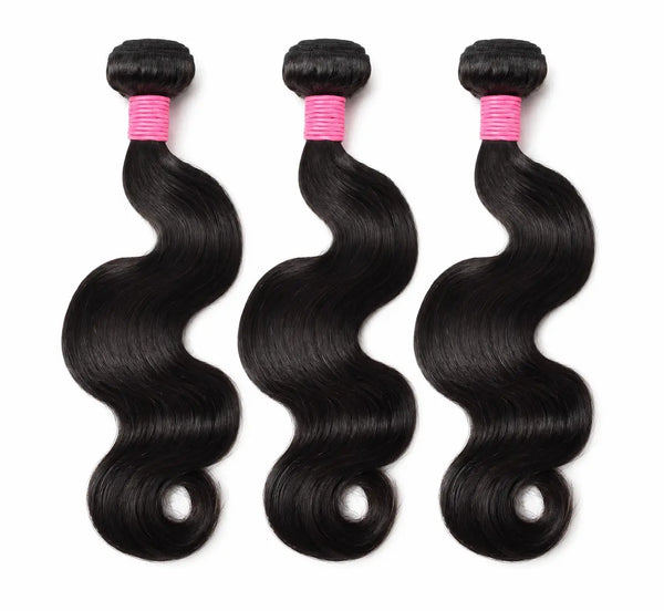 Body Wave Bundle Deal — 18", 20", 22" + 20" 5x5 Closure